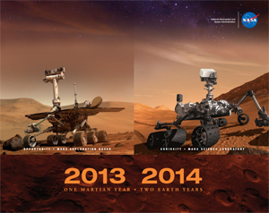 2013 - 2014 Mars Calendar