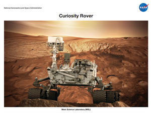 Curiosity's Pre-Landing Lithograph