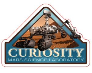 Curiosity's Sticker Template
