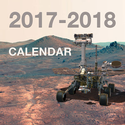 Mars Calendar for 2017 through 2018
