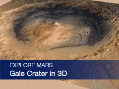 Explore Gale Crater in 3D