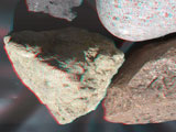 Test Image of Earth Rocks by Mars Camera