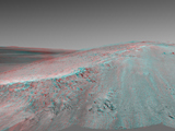 'Murray Ridge' in Stereo from Mars Rover Opportunity