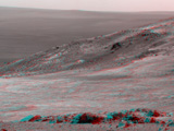 Mars 'Marathon Valley' Overlook, in Stereo