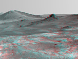 Rock Spire in 'Spirit of St. Louis Crater' on Mars