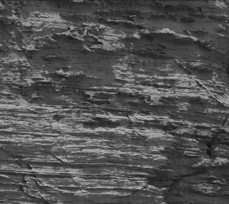 Rocky formation on Mars 