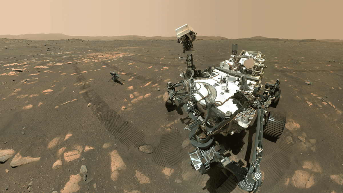  NASA shares Perseverance rovers selfie with its Ingenuity helicopter on Mars