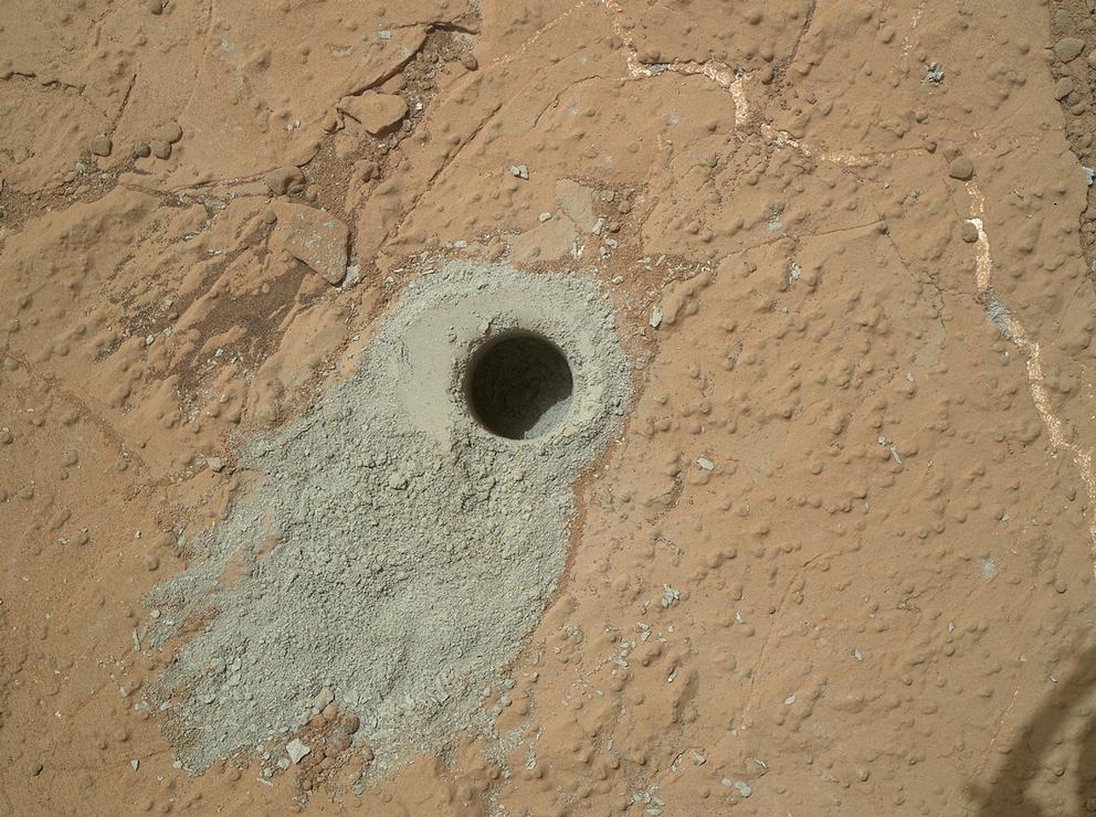 'Cumberland' Target Drilled by Curiosity