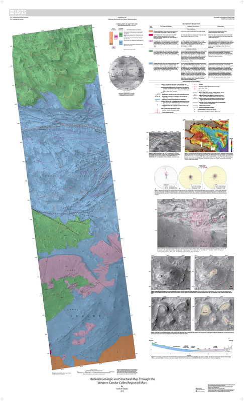 Geological Mapping of Hills in Martian Canyon