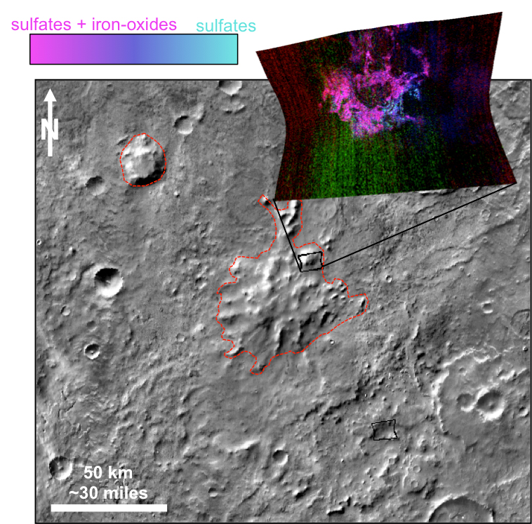 Evidence Builds for Old Under-Ice Volcanoes on Mars