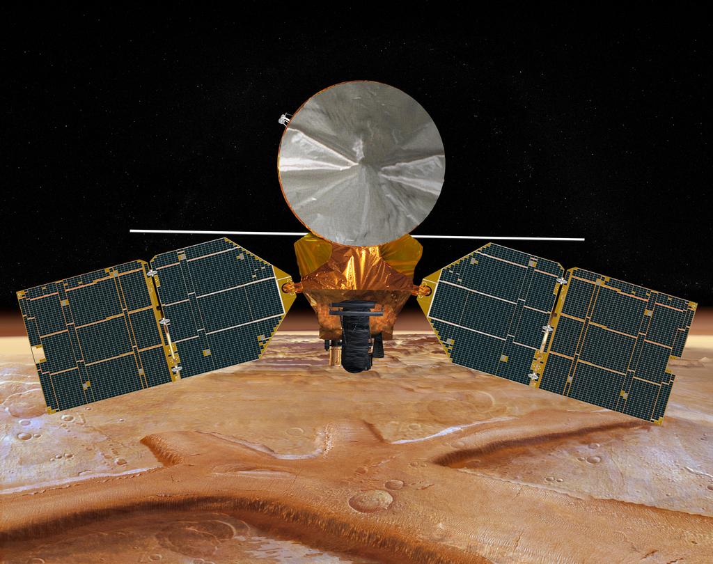 mars rover high gain antenna