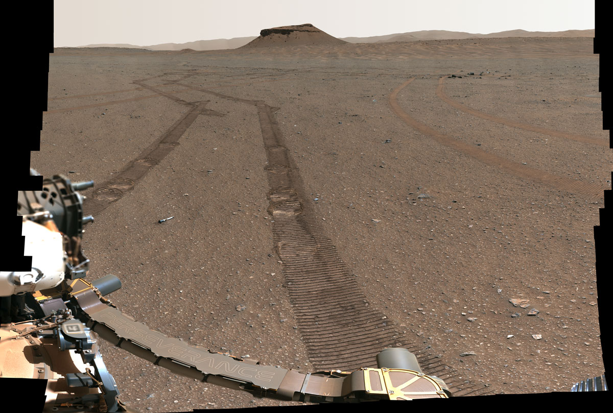 Perseverance Rover Shows Off Collection of Mars Samples