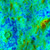 This image shows a depth-to-ice map of an arctic site on Mars.  On the map, areas of the surface that cooled more slowly between summer and autumn (interpreted as having the ice closer to the surface) are coded blue and green. Areas that cooled more quickly (interpreted as having more distance to the ice) are coded red and yellow.