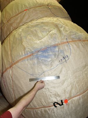 Extensive testing of airbags is necessary before engineers arrive at a final design.