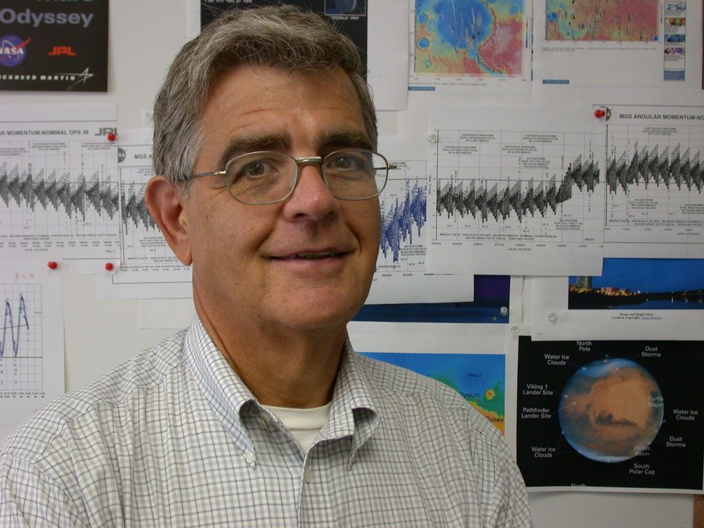 Dr. Pat Esposito, Lead Navigator for the Odyssey and Mars Global Surveyor orbiters.