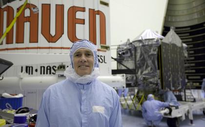 Chuck Tatro, MAVEN mission manager, Launch Services Program