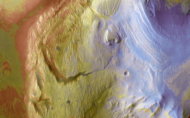 Gale Crater forms a large natural repository for much of Martian geologic history.