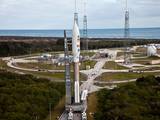 A United Launch Alliance Atlas V rocket with NASA's Mars Science Lab (MSL) rover Curiosity rolls out to its Space Launch Complex-41 launch pad arriving at 8:40 a.m. EST today.