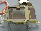 This charged couple device (CCD) is part of the Chemistry and Mineralogy (CheMin) instrument on NASA's Curiosity rover.