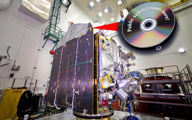 On May 1, 2013, followers of the NASA MAVEN mission can begin entering their names to be placed on a specially designed DVD that will accompany the spacecraft on its journey to Mars this November.