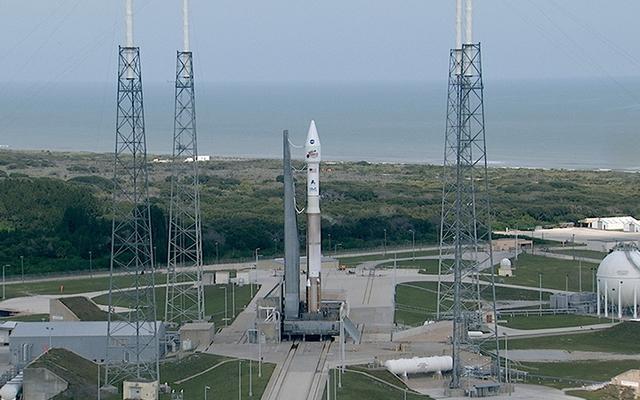At Cape Canaveral Air Force Station's Space Launch Complex-41 liquid oxygen began flowing into the Atlas first stage booster for the Mars Atmosphere and Volatile Evolution, or MAVEN, mission.