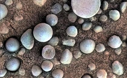 View image for Martian 'Blueberries'