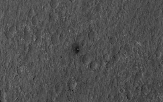 Final Resting Spot for Curiosity's Heat Shield