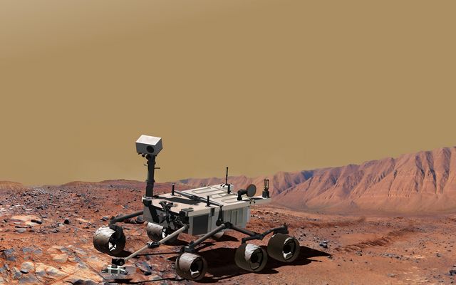 NASA's Mars Science Laboratory, a mobile robot for investigating Mars' past or present ability to sustain microbial life, is in development for a launch opportunity in 2009.