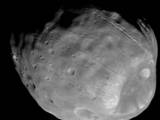 Phobos from 5,800 Kilometers