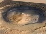 Curiosity, the big rover of NASA's Mars Science Laboratory mission, will land in August 2012 near the foot of a mountain inside Gale Crater.