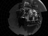 This self-portrait shows the deck of NASA's Curiosity rover from the rover's Navigation camera.