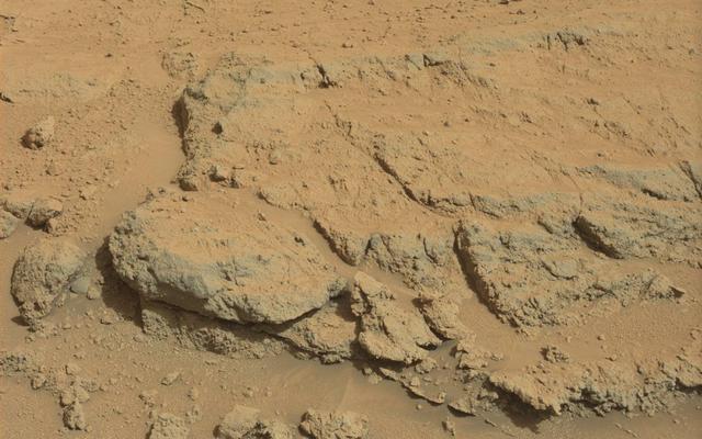 For at least a couple of days, the science team of NASA's Mars rover Curiosity is focused on a full-bore science campaign at a tantalizing, rocky site informally called "Darwin."