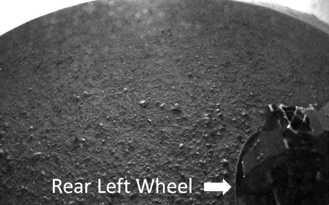 Curiosity's Rear View, Annotated