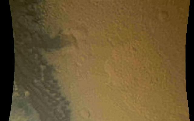 Martian Surface Below Curiosity
