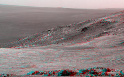View image for Mars 'Marathon Valley' Overlook, in Stereo