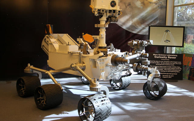 A model of the Mars rover Curiosity, similar to the one shown here, will ride in the Inaugural Parade on Jan. 21. Image credit: NASA/JPL-Caltech