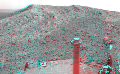 View image for Approach to 'Cape Tribulation' Summit (Stereo)