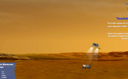 Guided Tour of Curiosity's Martian Landing