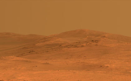 View image for Endeavour Crater Rim From 'Murray Ridge' on Mars