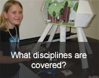 FAQ03: What disciplines are covered?
