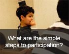 FAQ07: What are the simple steps to participation?