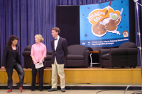 Bill Nye and Debbie Allen