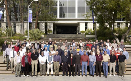 View image for Mars Exploration Rover team members