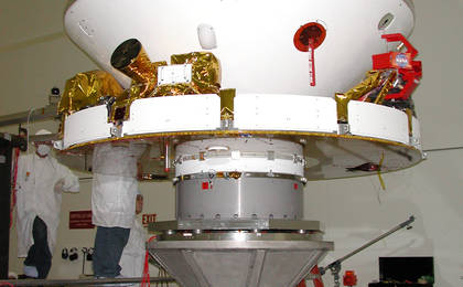 View image for Mars Exploration Rover Makes Progress: Cruise stage