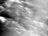 Wispy clouds float across the Martian sky in this accelerated sequence of enhanced images taken on July 17, 2017, by the Navcam on NASA's Curiosity Mars rover.