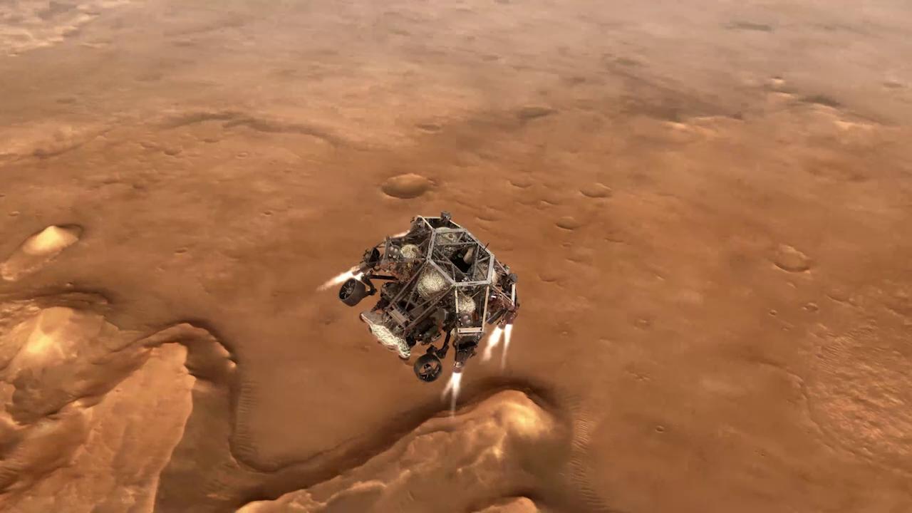 nasa mars rover perseverance landing