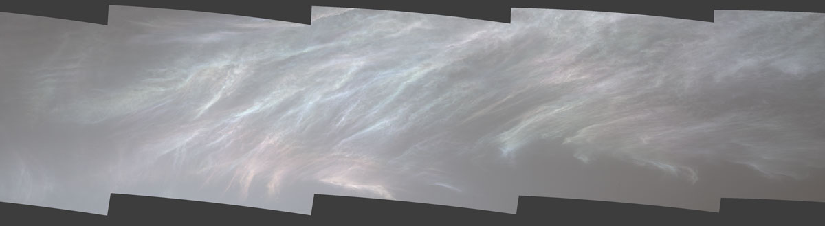 Curiosity Spots Iridescent (Mother of Pearl) Clouds