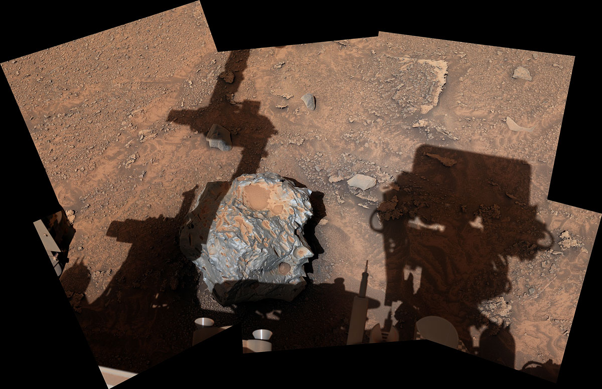 Cacao as seen in Curiosity's shadow on Jan 27, 2023