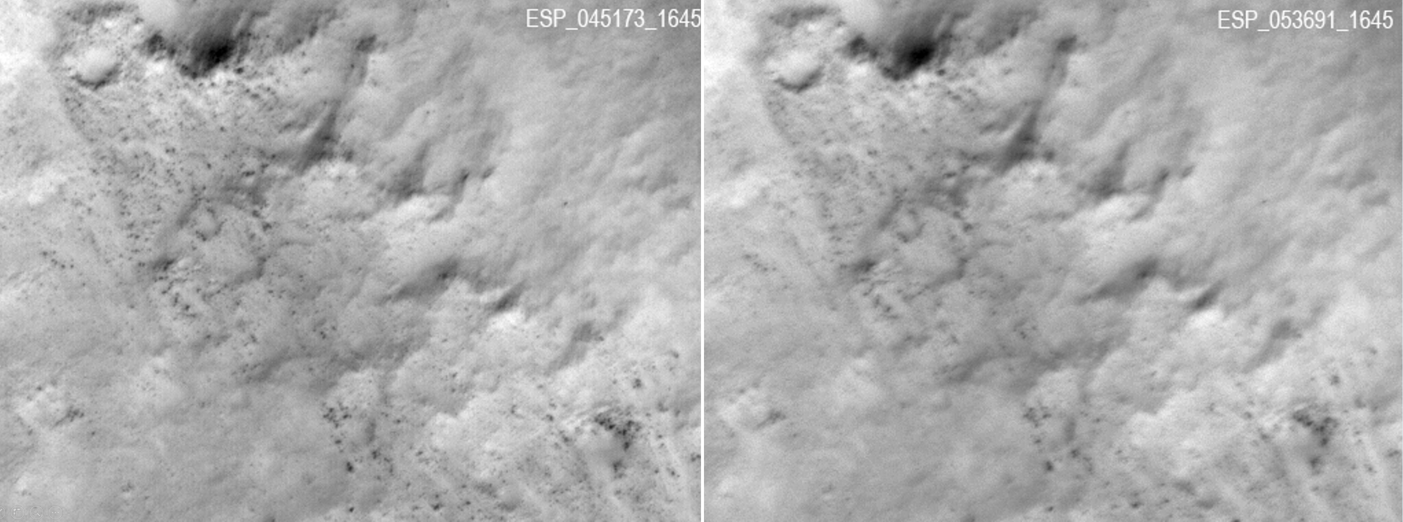 MRO images side by side
