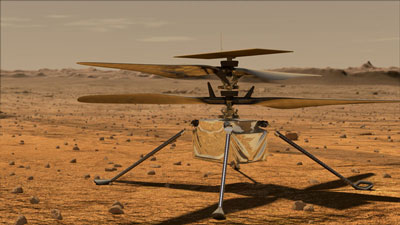 Helicopter Status Updates - NASA Mars